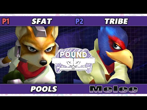 Pound 2022 - SFAT (Fox) Vs. Tribe (Falco) SSBM Smash Melee Tournament