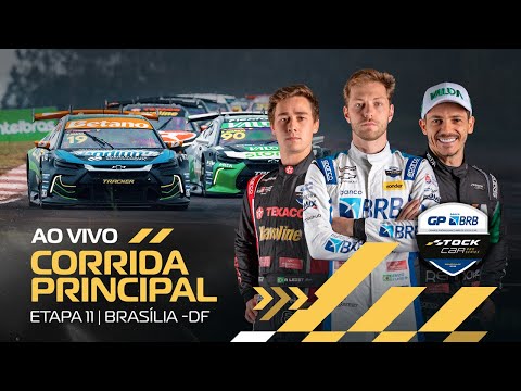 STOCK CAR BRB 2025 AO VIVO | 11ª ETAPA - GP BRB - CORRIDA PRINCIPAL | BRASÍLIA, DF