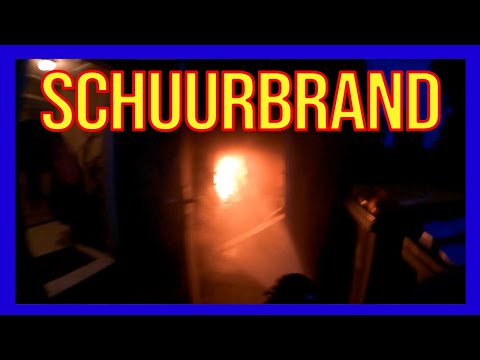 Schuurbrand - VOLUNTEERS DUTCH FIREFIGHTERS -