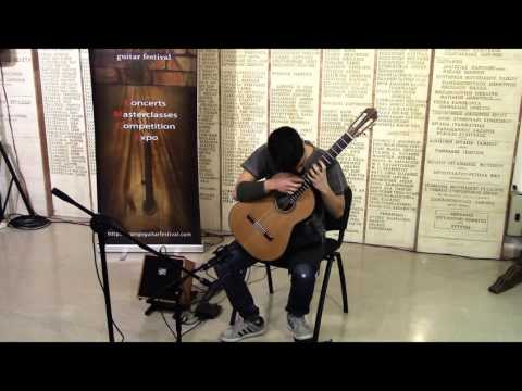 Manoloudis Philipos 1st place in Arpege Guitar Festival 2016