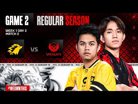 ONIC vs BIGETRON BY VITALITY | Regular Season Week 1 Day 2 | Game 2 | #MPLIDS16
