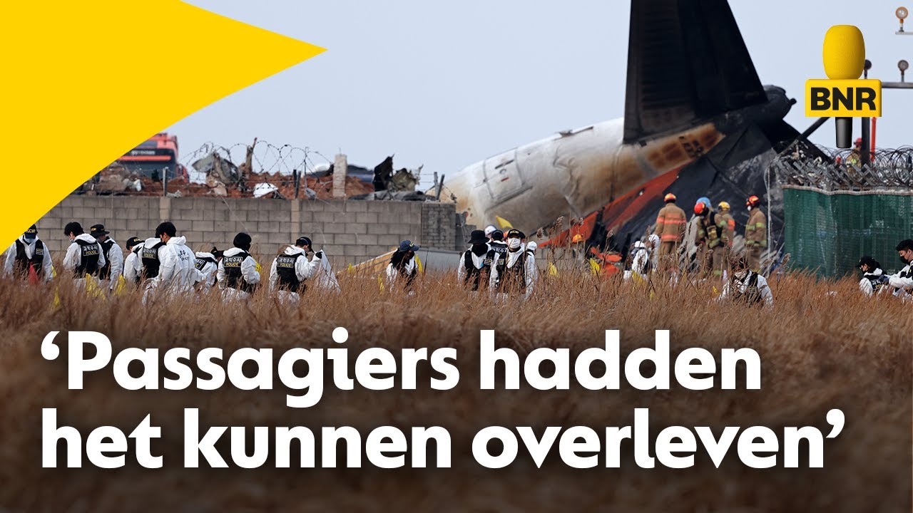 Vragen over muur achter landingsbaan Zuid-Korea: 'Crash was overleefbaar'