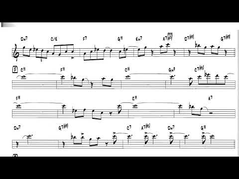 II. BLUES SHUFFLE Bob Mintzer: 14 Blues & Funk Etudes - For Bb