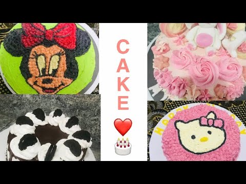 Cakes/ Birthday cakes/ butter icing cakes/ hello kitty cake/bunny cake/ Mickey Mouse cake/ chocolate