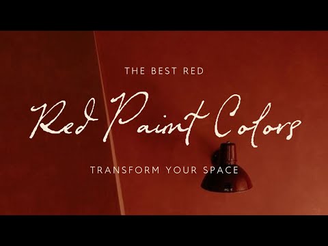 The Best Red Paint Color Ideas: Designer Tips for Choosing the Perfect Shade