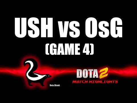 Dota 2 - Highlights - "USH vs OsG" Game #4 - (Dota 2 GG LEAUGE)