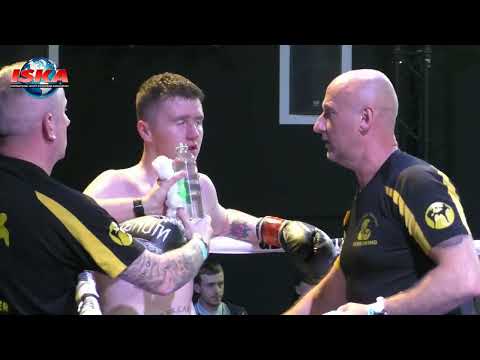 Sheffield GB Promotions ISKA Amtre British K1 Title Conal McBrearty Northern Ireland V Lewis Guest E