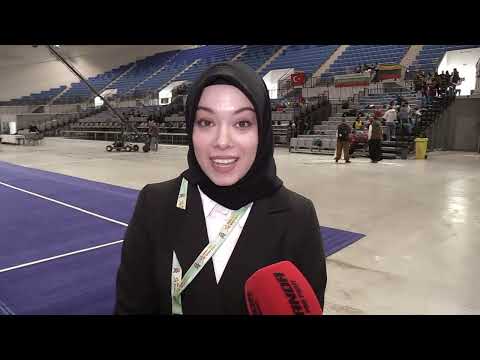 Elif Akyuz before the SANDA Pro Fight