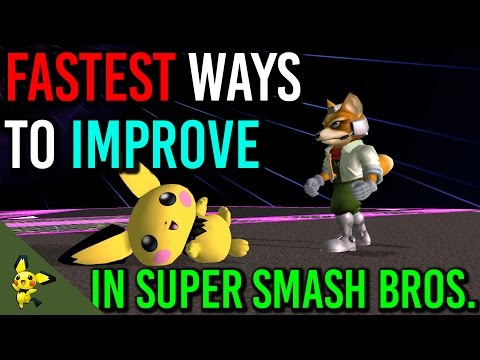 FASTEST Ways to IMPROVE at Super Smash Bros. ft. Captain Faceroll