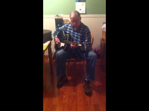 Grandpa playing the guitar part 2