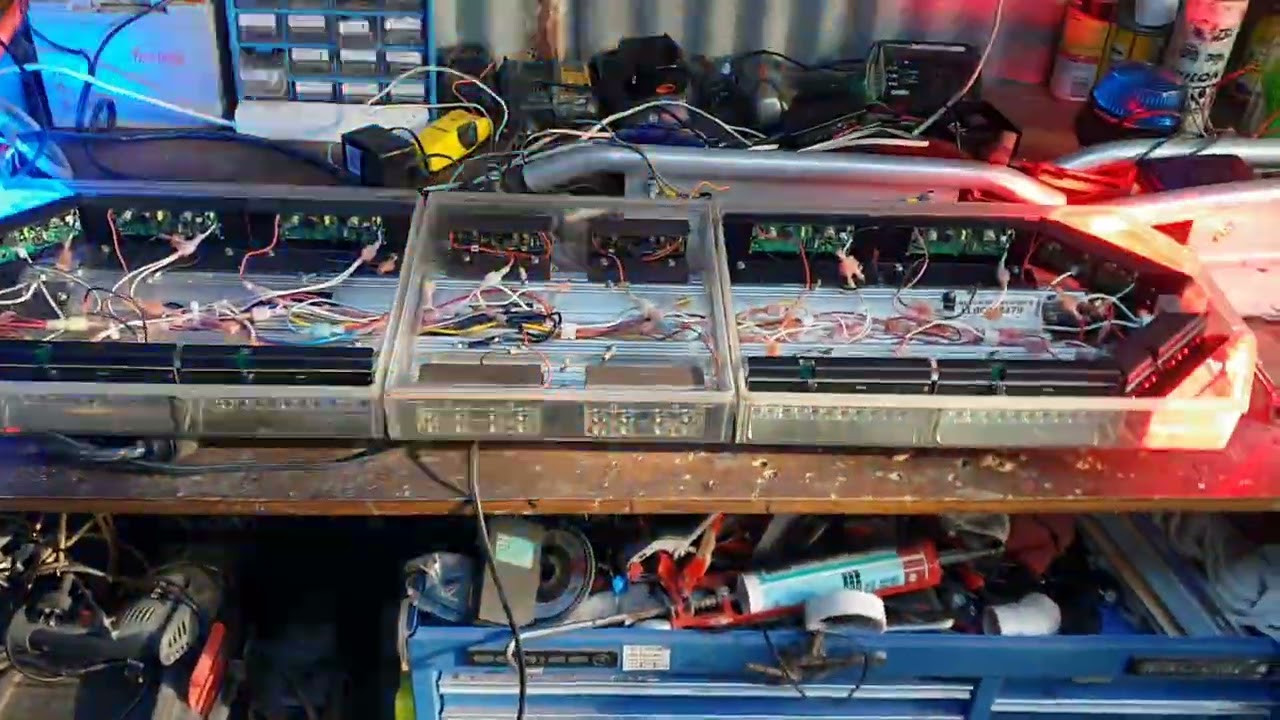 CODE 3 RX2700 Lightbar Internals