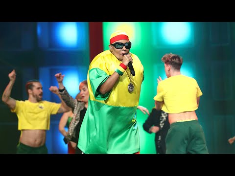 Nia imita a King África en 'La Bomba' - Tu Cara Me Suena