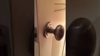 How to fix Baldwin bathroom door knob