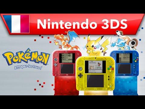 Pokémon versions rouge, bleue & jaune - Bande-annonce (Nintendo 3DS)