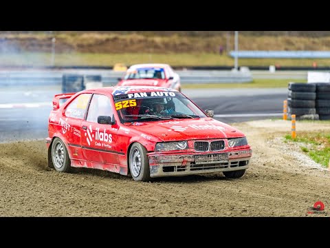 MPRC 2022 Runda 1 Poznań / Polish RallyCross / BMW E36 / Piotr Całka / RWD Cup