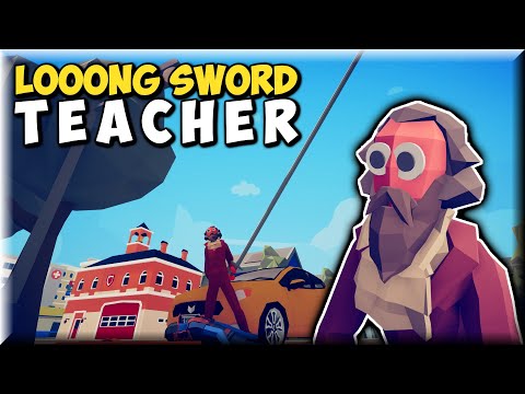 🤺Looong Sword Teacher vs Every Faction - Totally Accurate Battle Simulator TABS