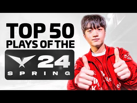 Top 50 Best Plays | LCK Spring 2024 Highlights