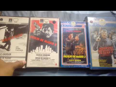 Minha coleção de vhs desejo de matar
