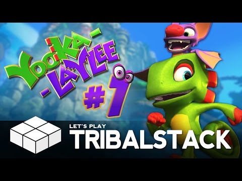 Let's Play... Yooka Laylee Co-Op #1 | First Hour of PC Gameplay