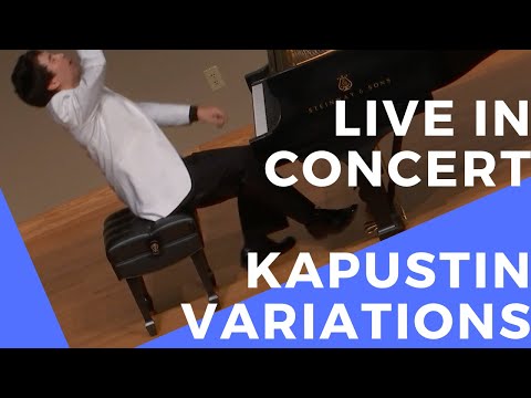 Kapustin Variations, Op. 41 | Charlie Albright, Pianist Live in Concert