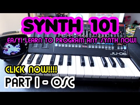 What Is An Oscillator? // Synth Basics 101 Part 1