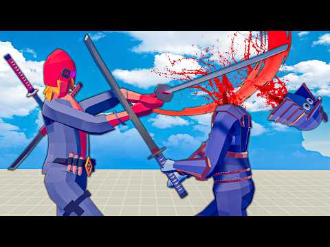 SWORD MASTER vs EVERY UNIT | Totally Accurate Battle Simulator-TABS