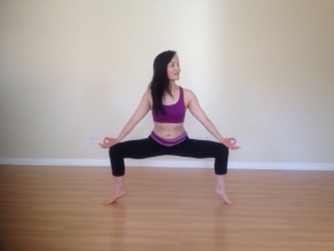 How to Do Yoga Goddess Pose