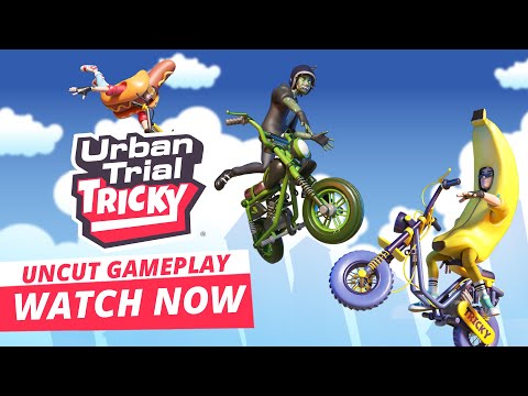 Urban Trial Tricky - 8 minutes of uncut gameplay - YouTube