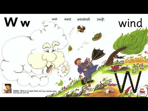Jolly Phonics Story - Letter W from Group 5