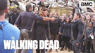 'Shredding Walkers' Behind the Scenes Ep. 810 | The Walking Dead