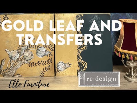 Ikea Furniture Transformation with Gold Leaf & Transfers from ​⁠​⁠@ReDesignwithPrima