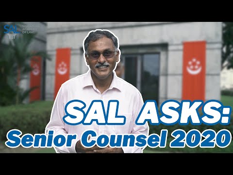 SAL Asks: Senior Counsel 2020 (Murali Pillai, SC)