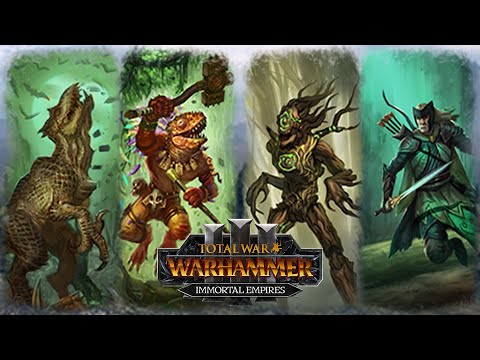 Don't Give Up - Wood Elves vs Lizardmen // Total War: WARHAMMER 3