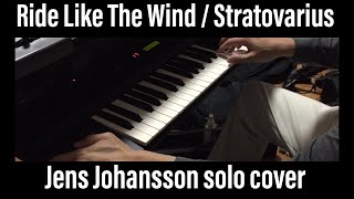 Stratovarius Ride Like The Wind Jens Johansson keyboard solo cover YAMAHA DX7 Roland Integra-7