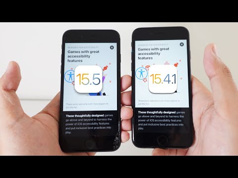 IOS 15.5 vs iOS 15.4.1 on iPhone 7 Speed Comparison