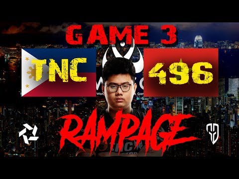 TNC vs 496 GRAND FINALS GAME 3 | WESG SEA FINAL 2019