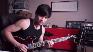 Video thumbnail for 2006 Gibson Vegas standard with Line6 Helix quick test by Vinai T Music
