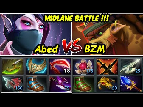 Abed vs Bzm MIDLANE BATTLE FULL SLOT BUILD NEW PATCH 7.38 Server Europa