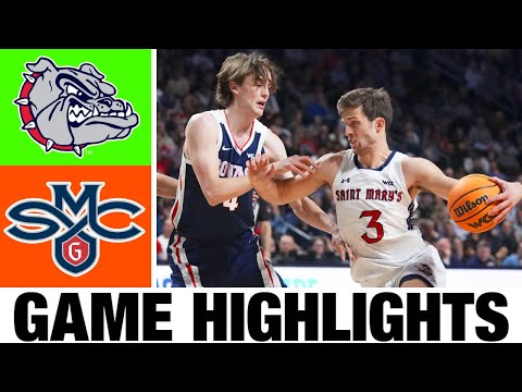 #6 Gonzaga vs Saint Mary's Highlights | Men's Basketball | College Basketball 2025