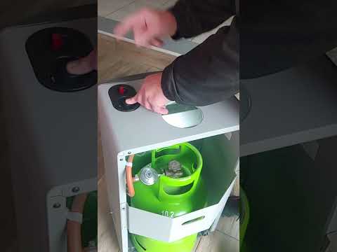 Starting DeLonghi gas heater