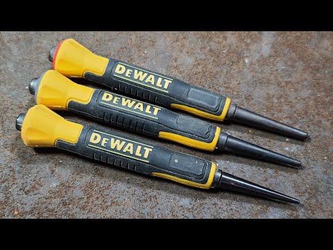 DeWALT 3 Piece Nail Set Review