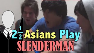 SLENDERMAN with Two and a Half Japanese Guys Punching Each Other