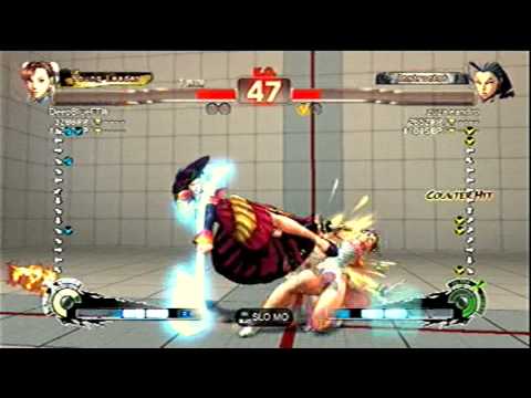 DeepBlueFTW(Chun-li) VS Zuzaleandro(Rose) SSF4 AE