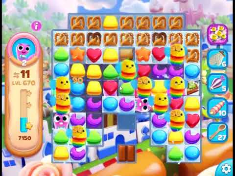 Cookie Jam Blast Level 670 - NO BOOSTERS 🍪 | SKILLGAMING ✔️