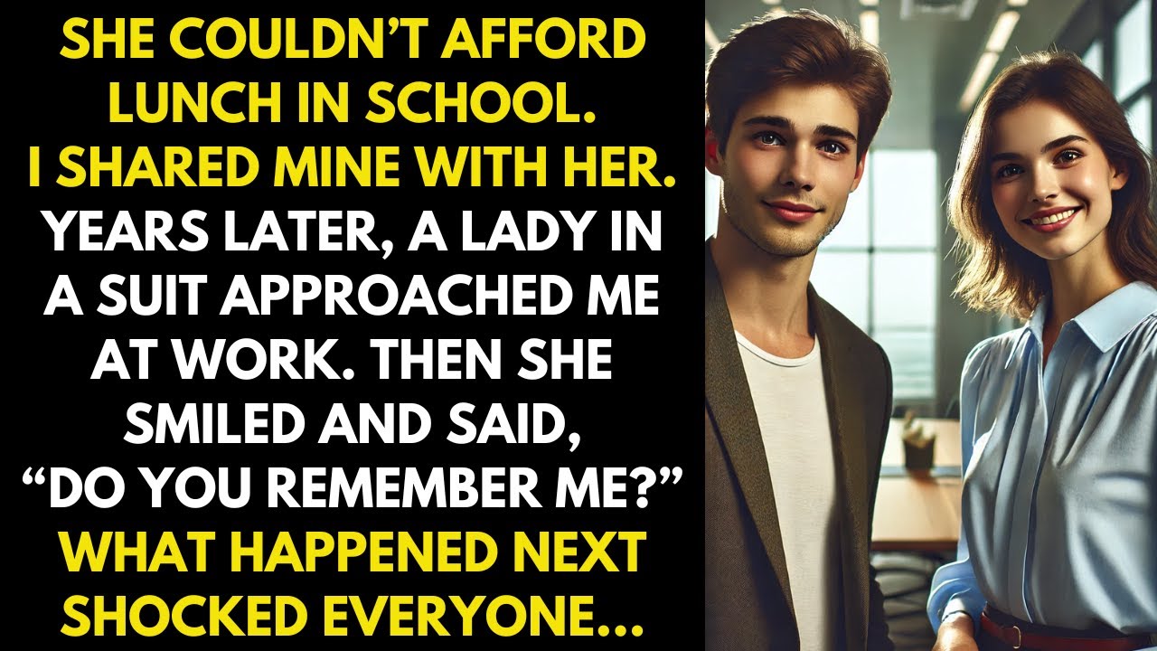 She was mocked as the poor girl in school. Fifteen years later, she returned as a boss, and then...