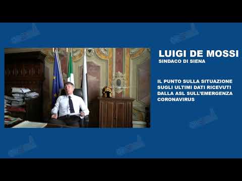 Luigi De Mossi fa il punto sull'emergenza Coronavirus - 11/04/2020