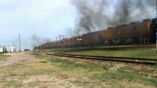 preview picture of video 'Union Pacific 844 Hutto, Texas  April 19, 2012'