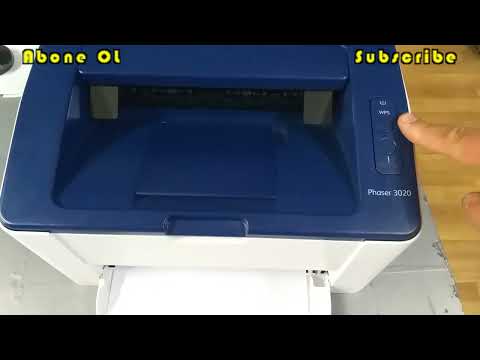 XEROX Phaser 3020 Configuration page/Total page counter/Supplies İnformation/Network Wi-fi Page