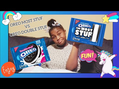 Oreo THE MOST STUF Review : 2019 Limited Edition: vs. Oreo Double STUF