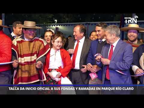 Talca da inicio oficial a sus fondas y ramadas en Parque Río Claro